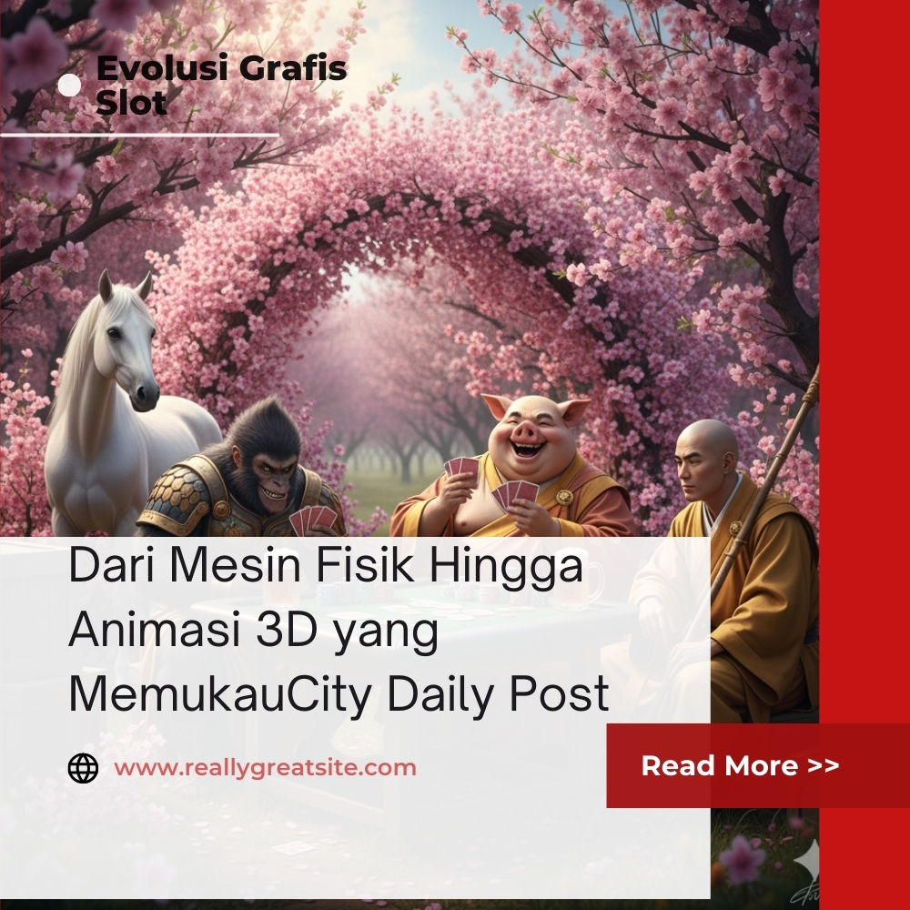 Evolusi Grafis Slot | Dari Mesin Fisik Hingga Animasi 3D yang Memukau